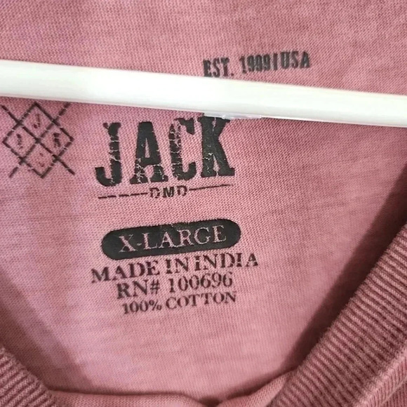 JACK DMD Graphic T-Shirt Short Sleeve Mens size Xl - Picture 4 of 5